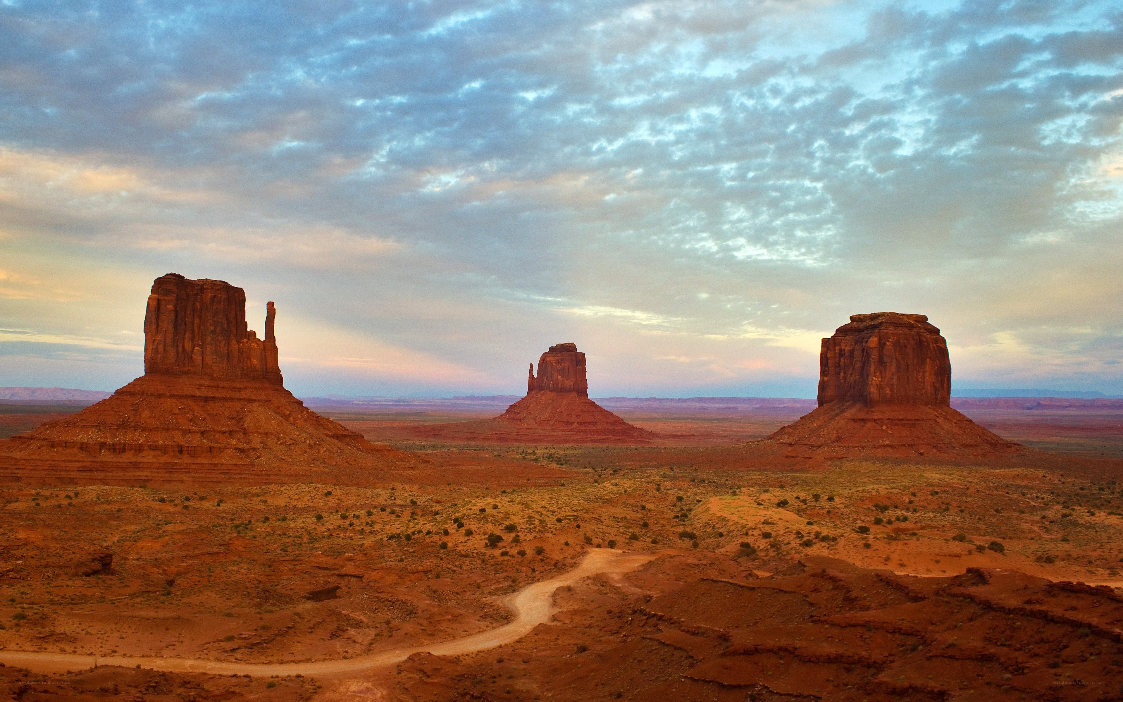 Monument Valley at sunrise