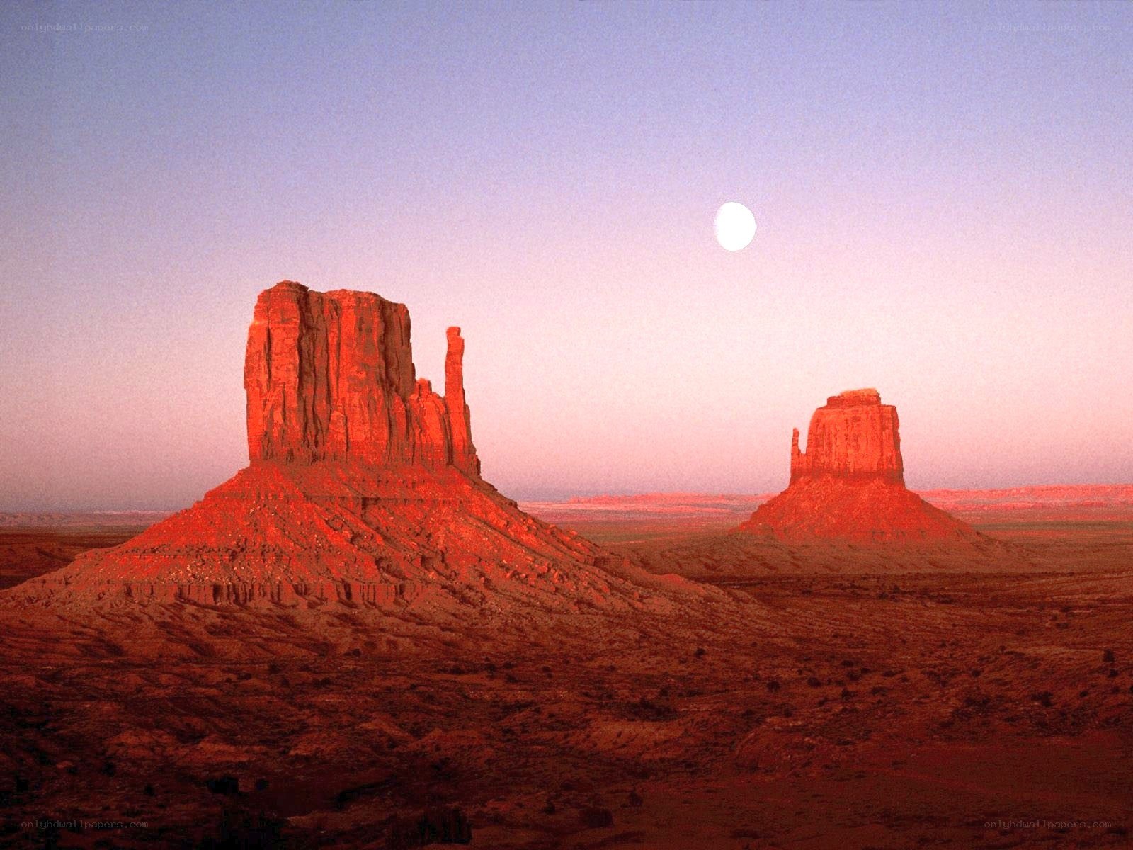 Monument Valley at sunset