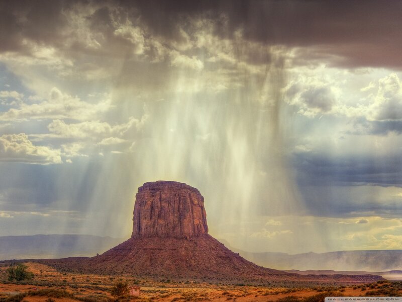 Monument Valley Butte — Brown