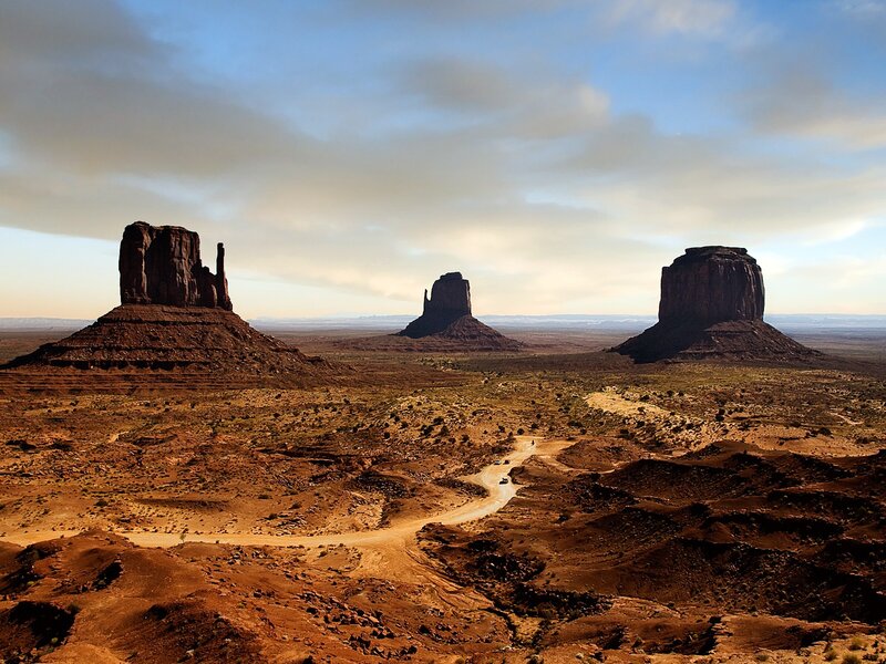 Monument Valley Buttes — Brown