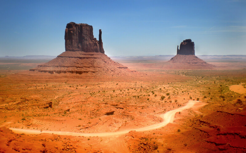 Monument Valley Buttes — Orange