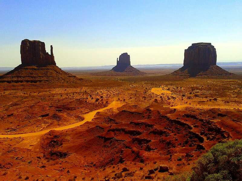 Monument Valley Buttes — Red, Arid, Afternoon