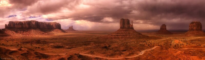 Monument Valley Landscape — Brown