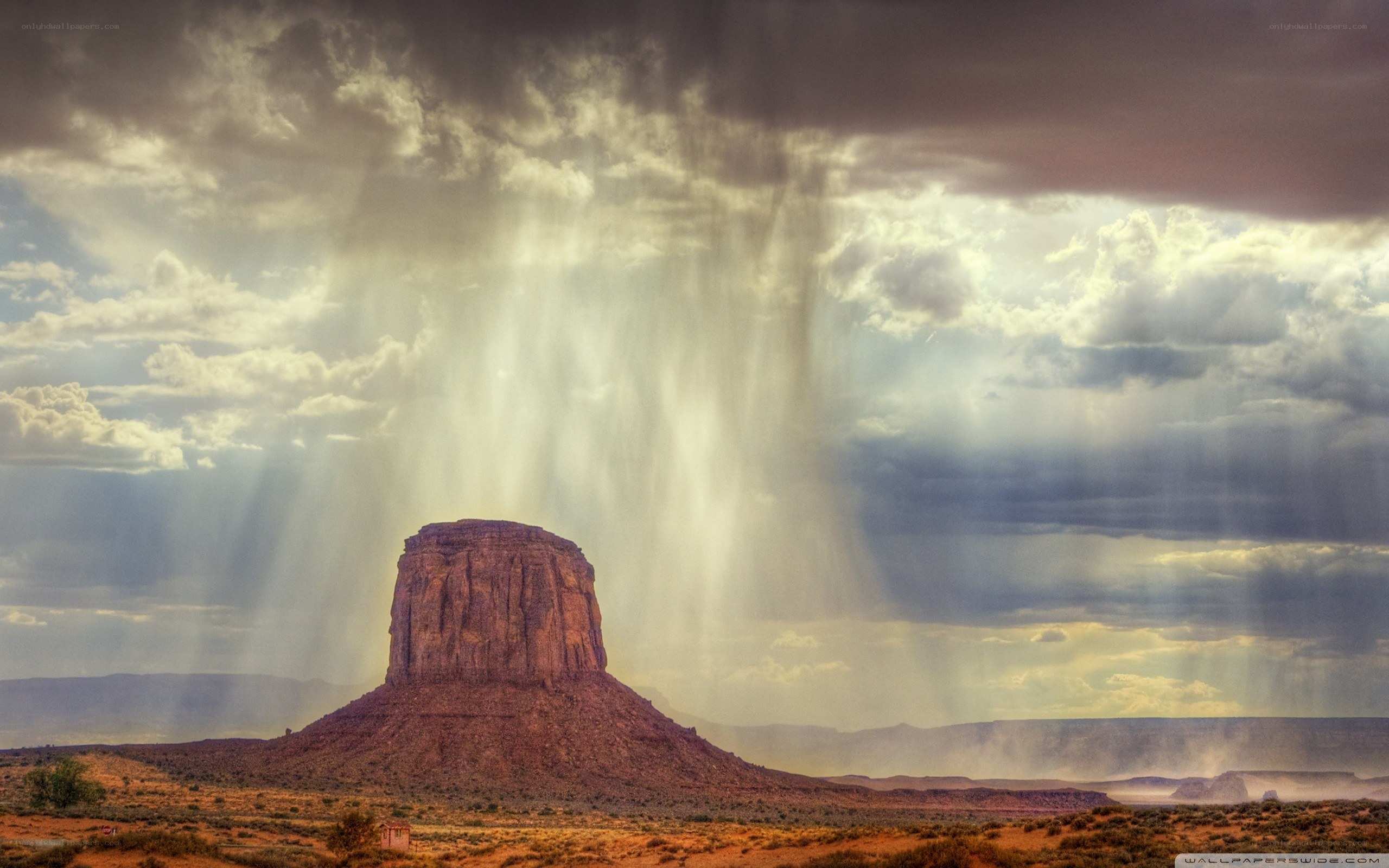 Monument Valley rock formation