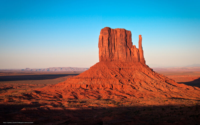 Monument Valley rock formation