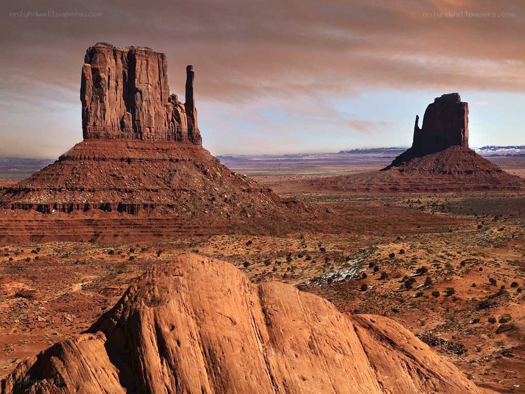 Monument Valley rock formations
