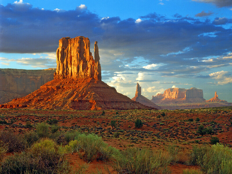 Monument Valley rock formations