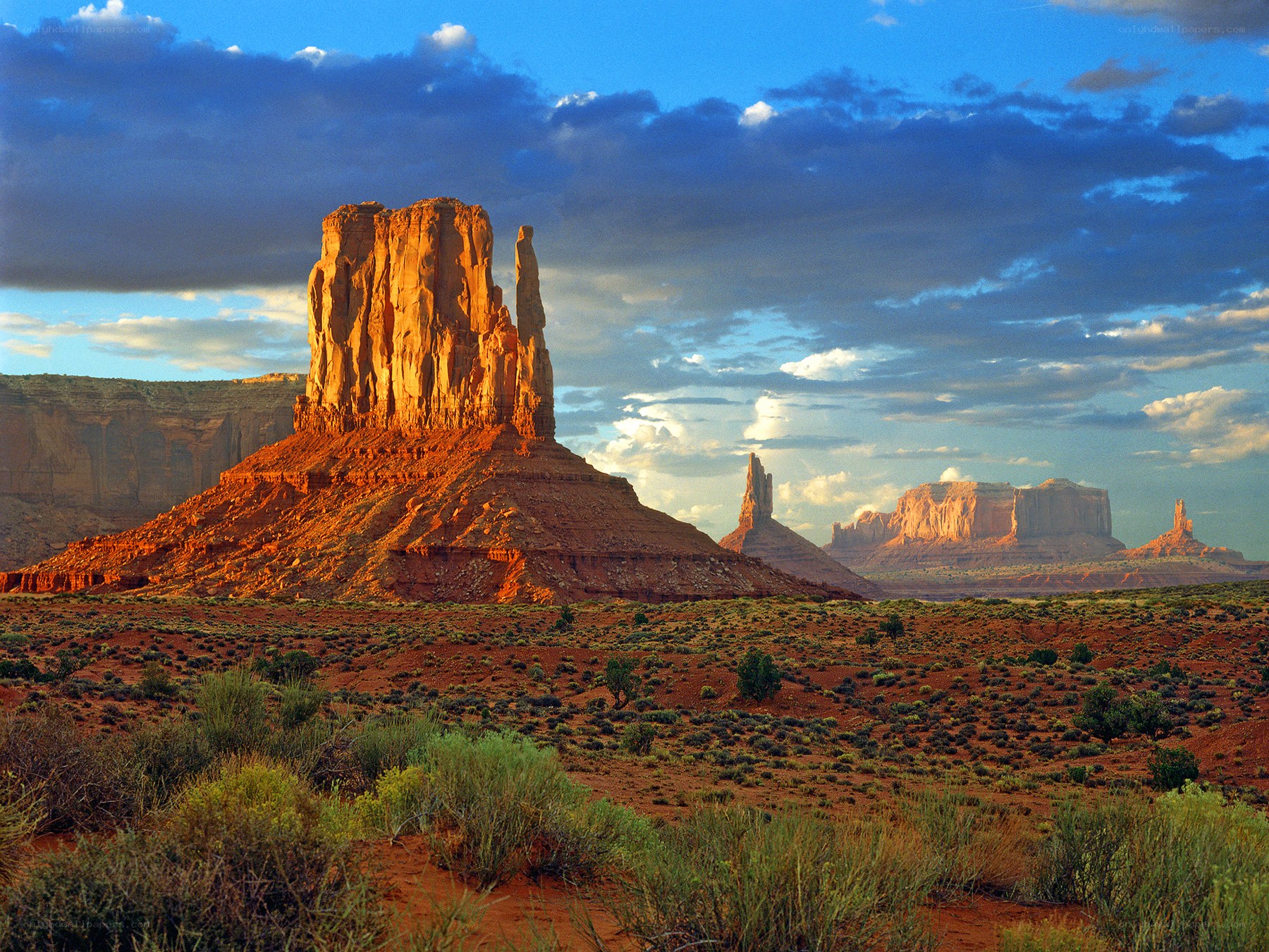 Monument Valley rock formations