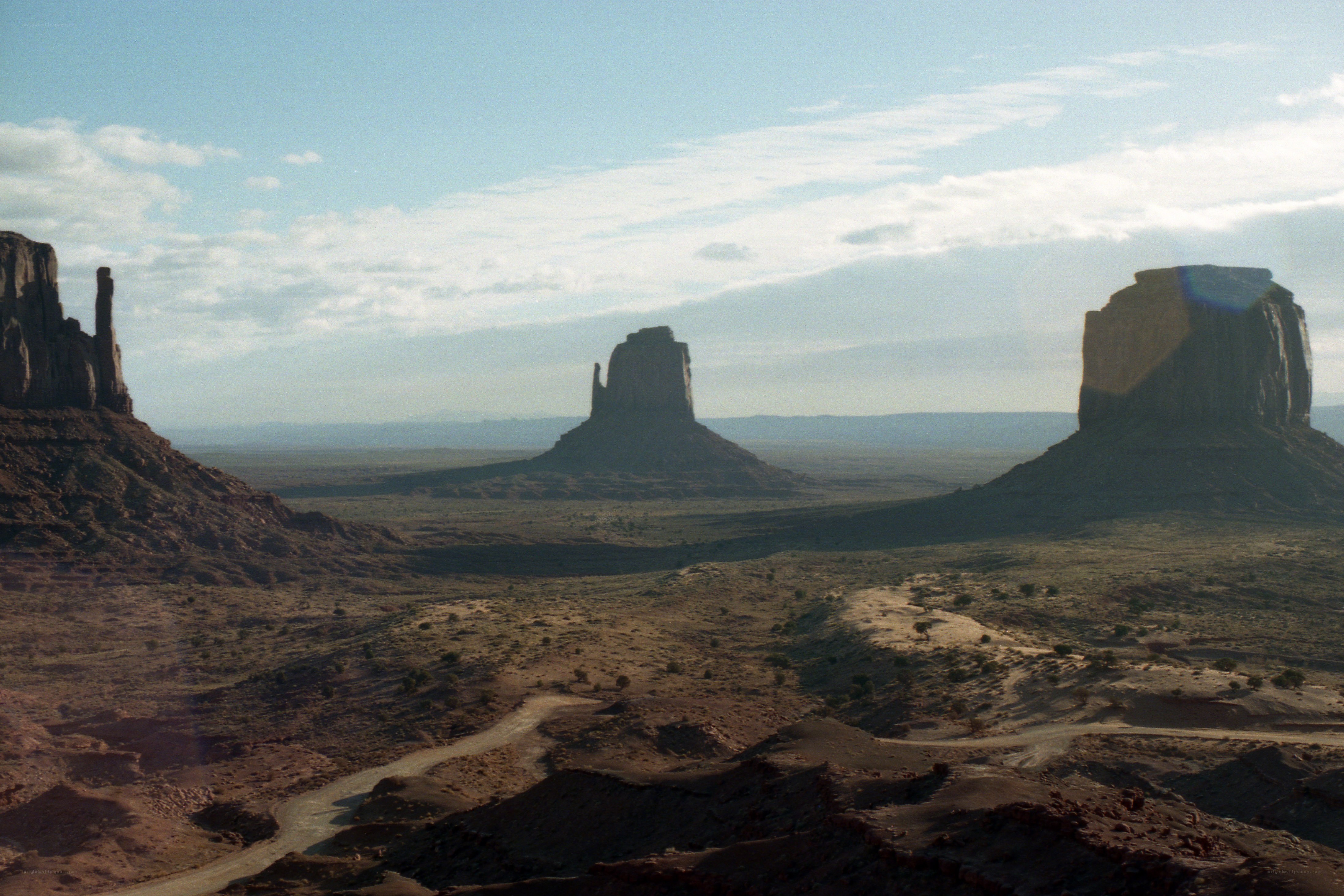 Monument Valley rock formations