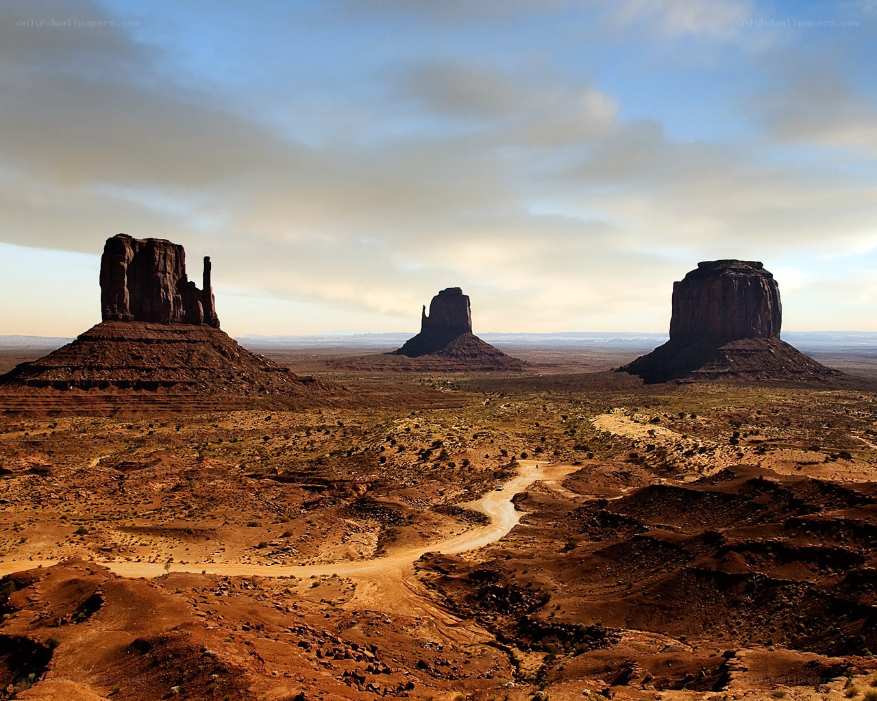 Monument Valley rock formations