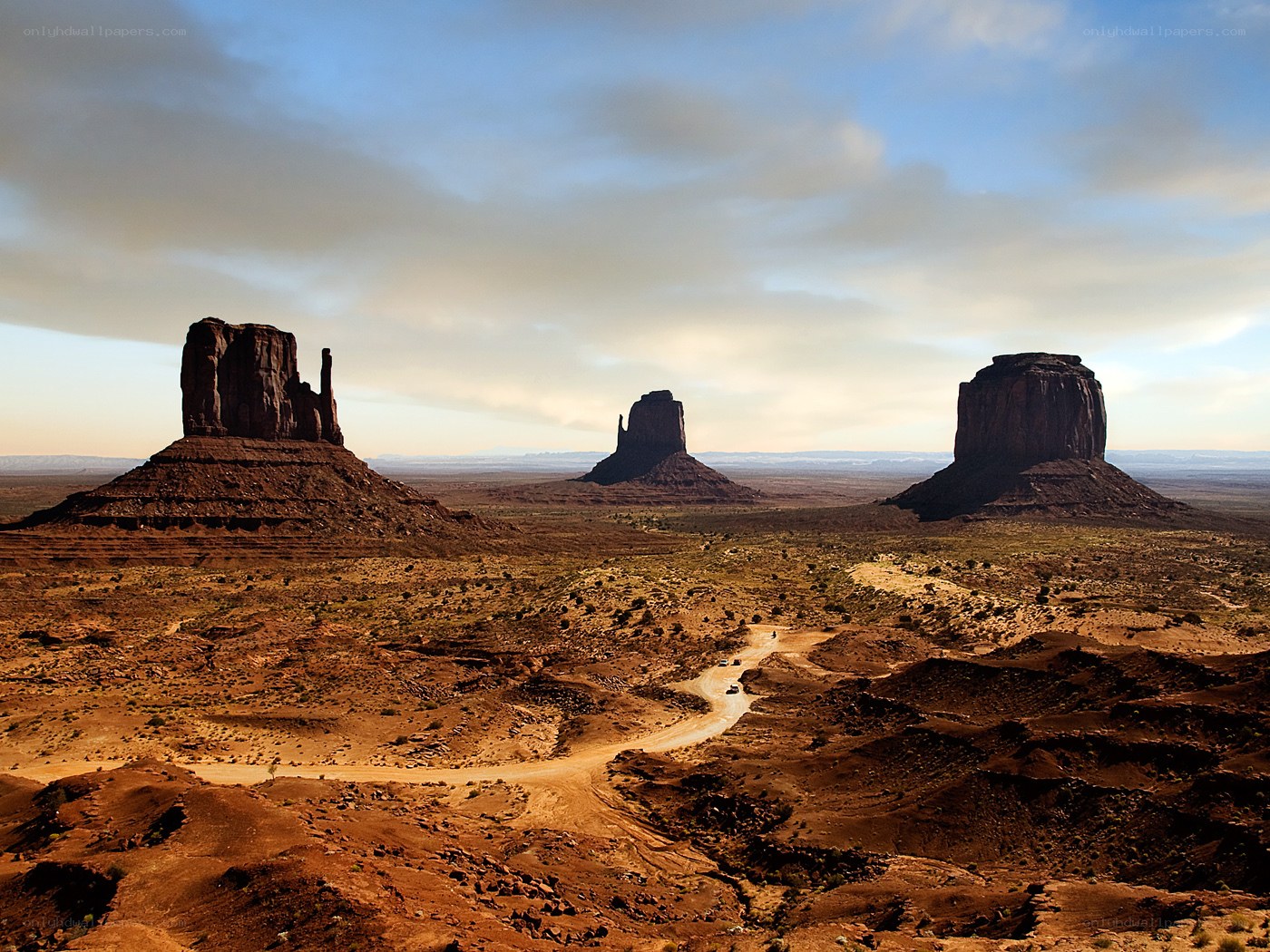 Monument Valley rock formations