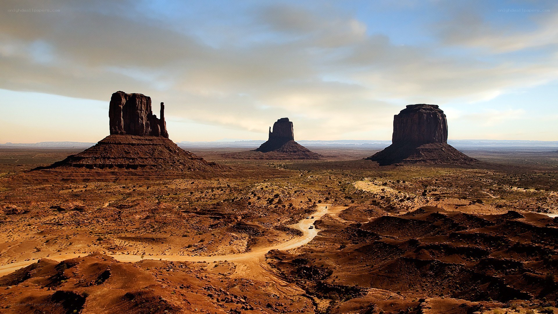 Monument Valley rock formations