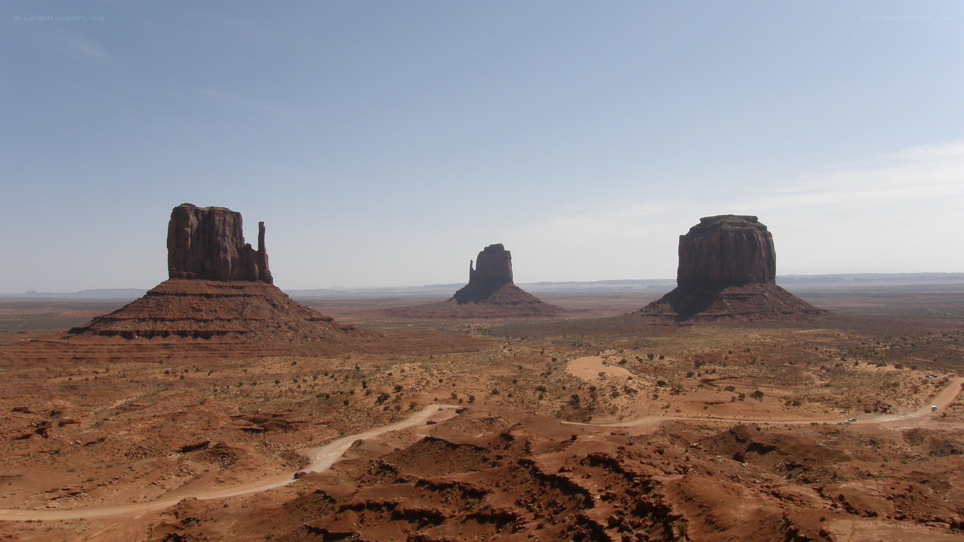 Monument Valley rock formations