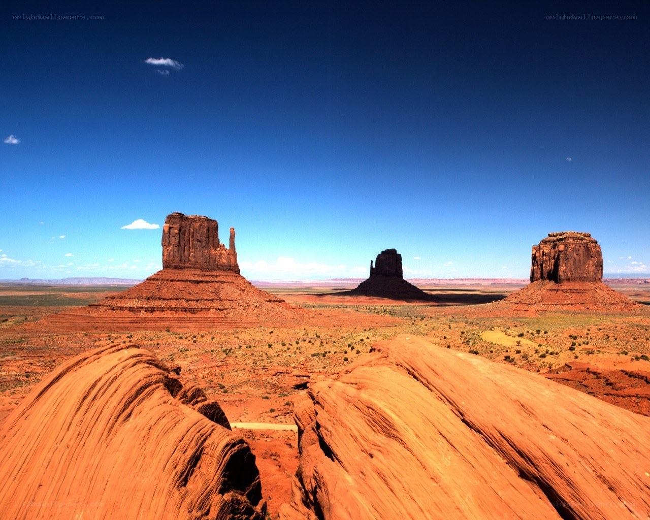 Monument Valley rock formations