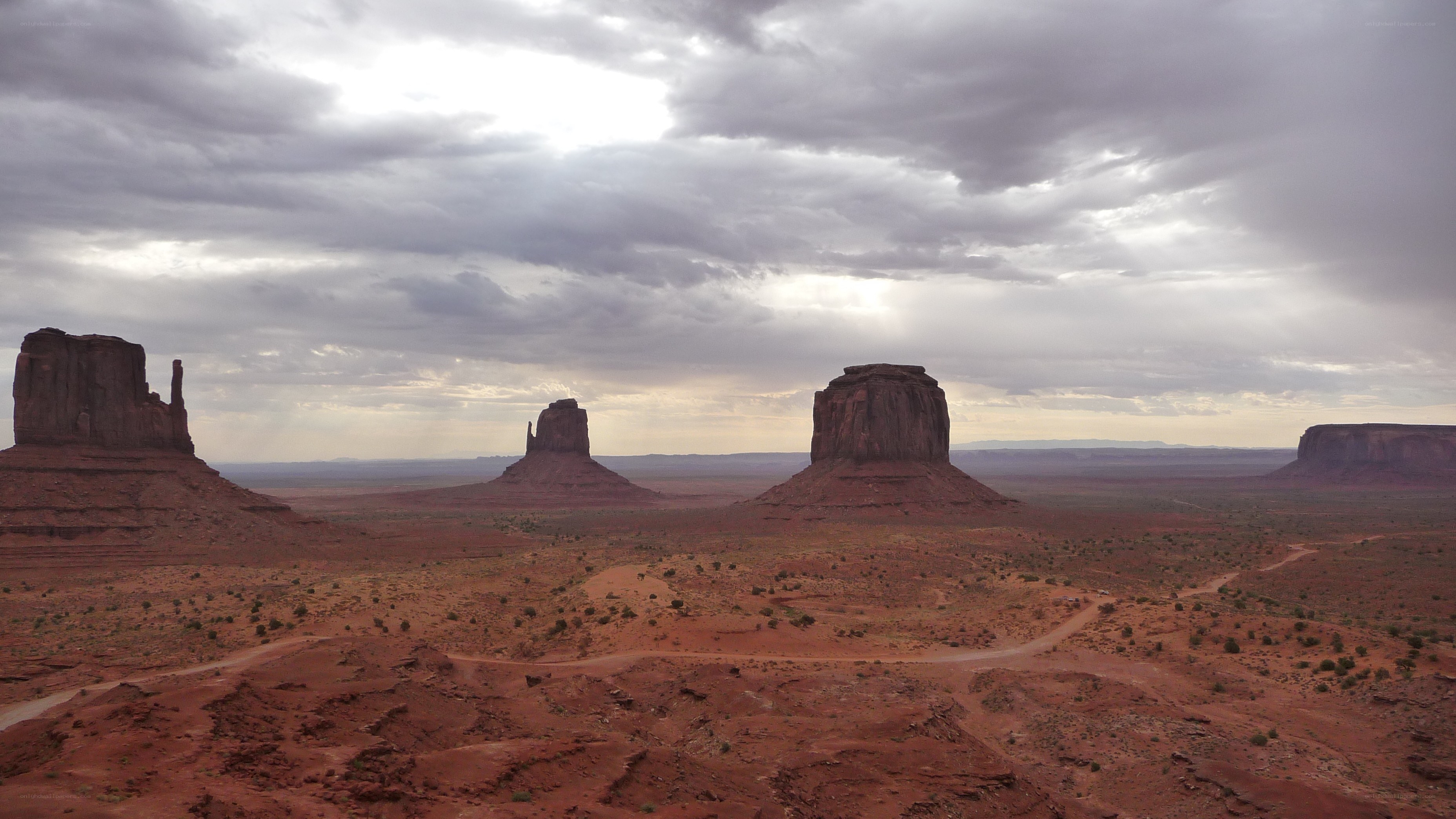 Monument Valley rock formations