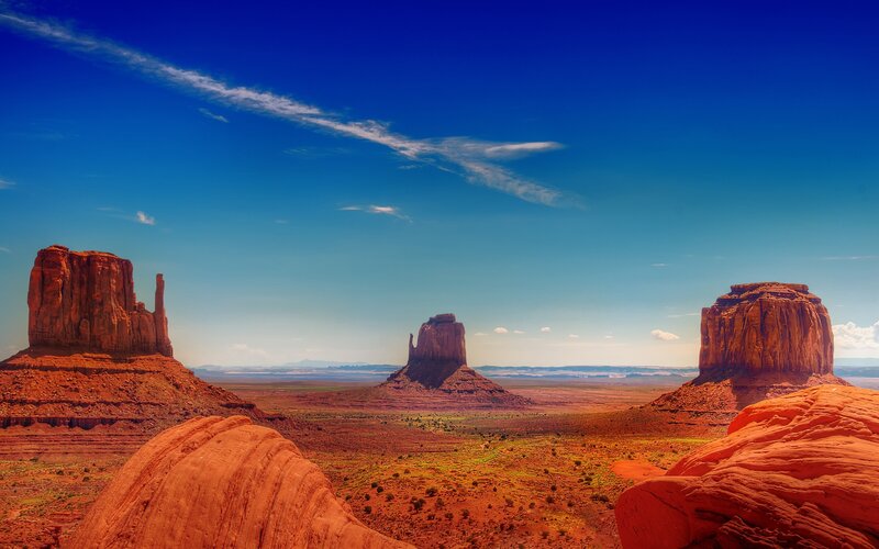 Monument Valley rock formations
