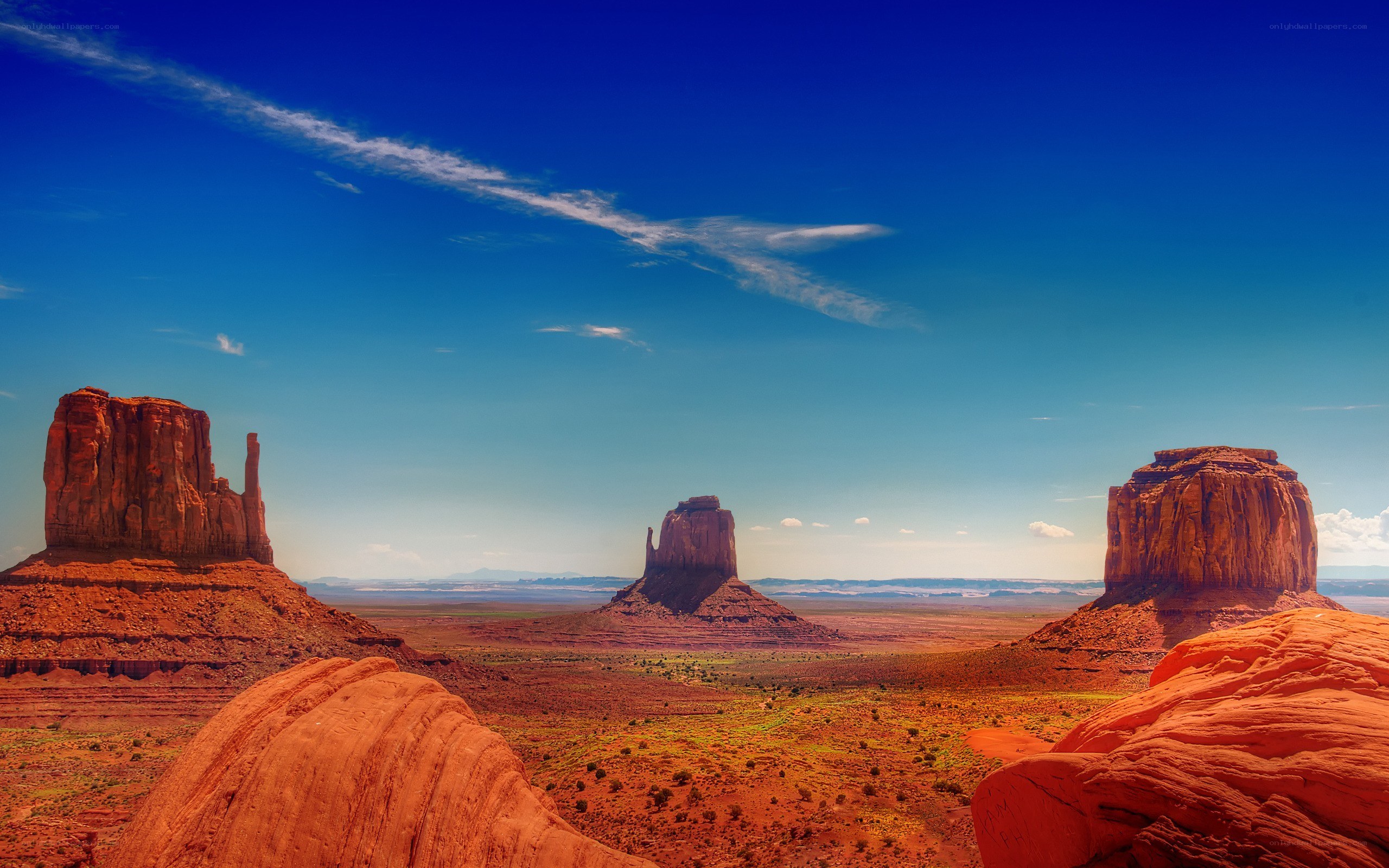 Monument Valley rock formations