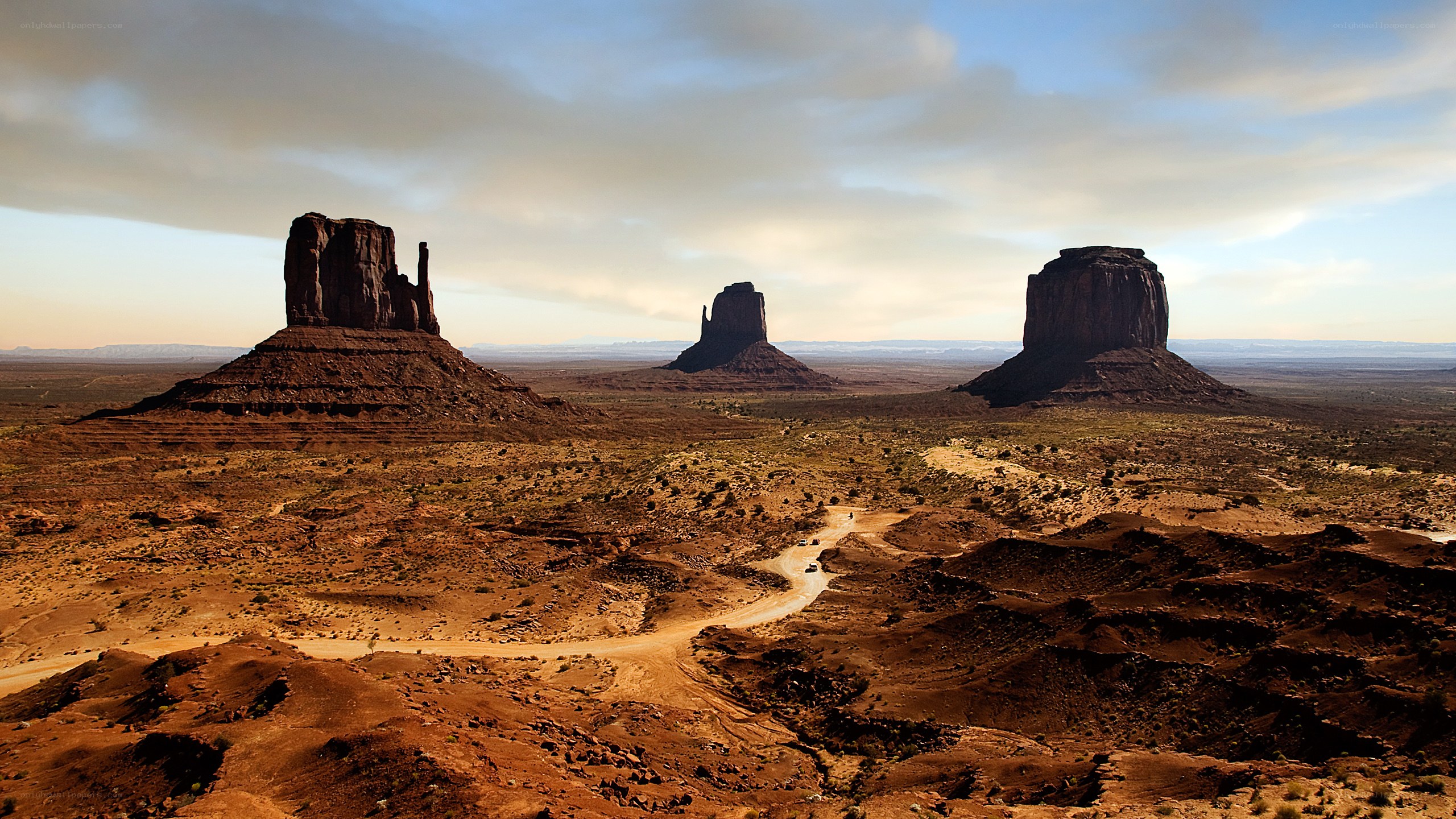 Monument Valley rock formations