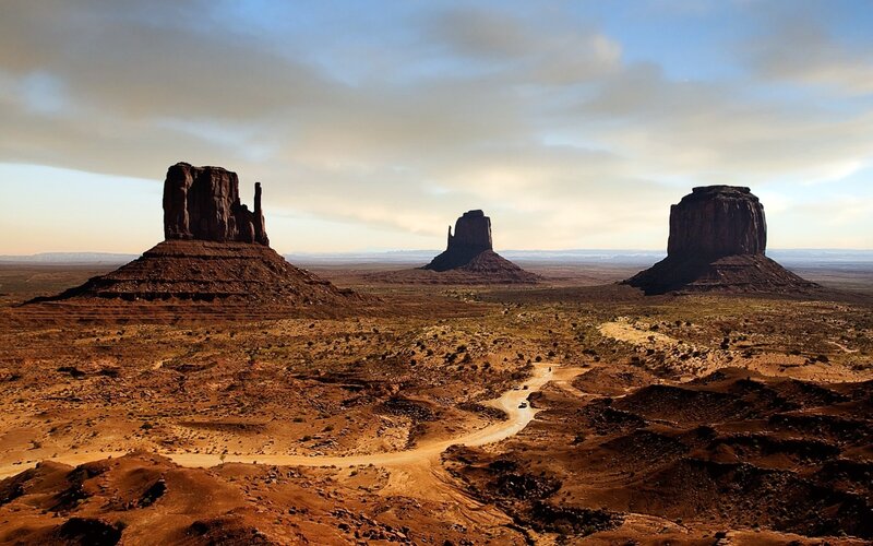 Monument Valley rock formations