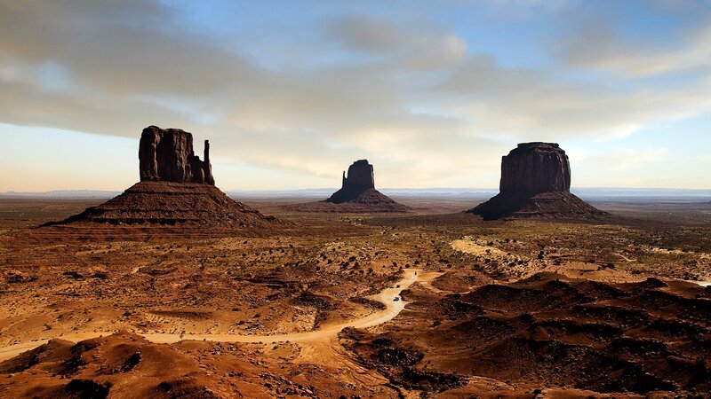 Monument Valley rock formations