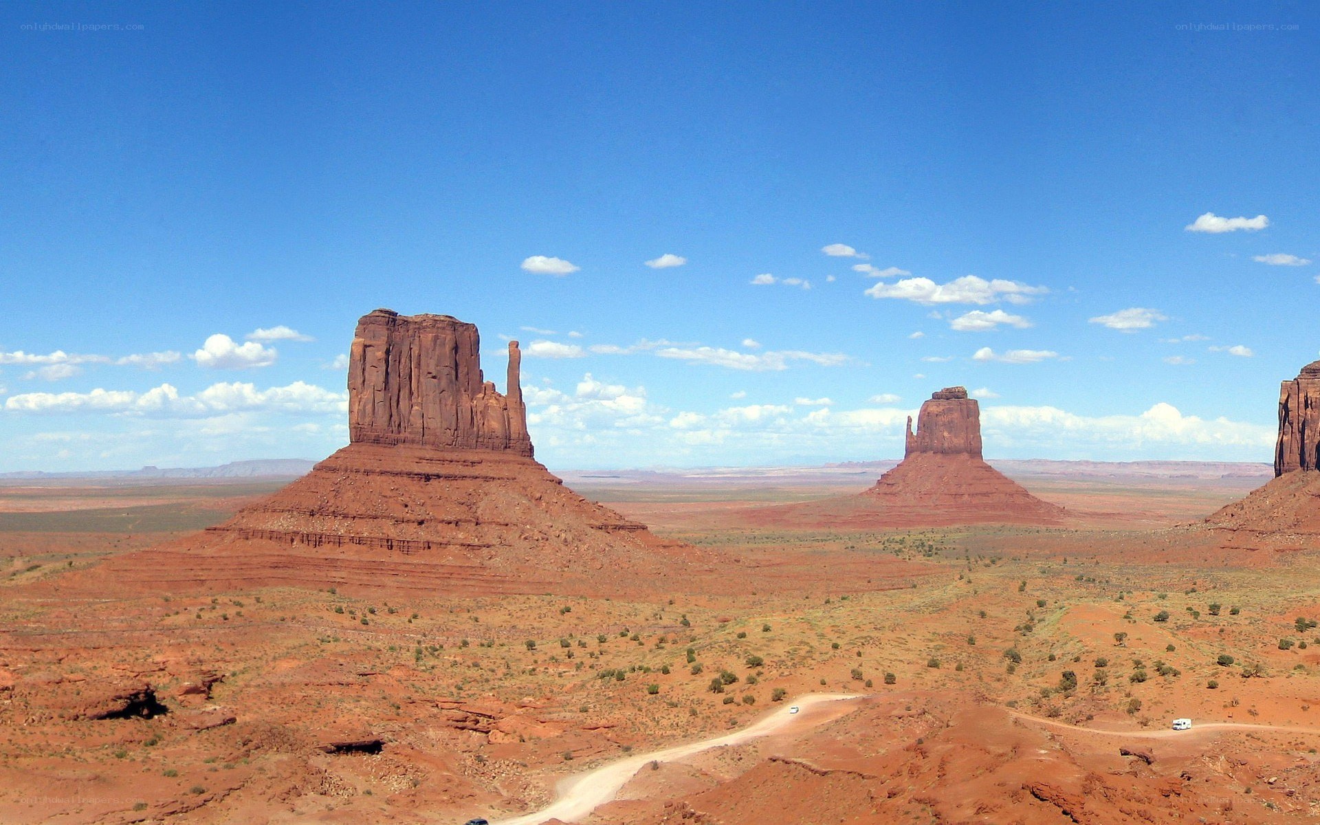 Monument Valley rock formations