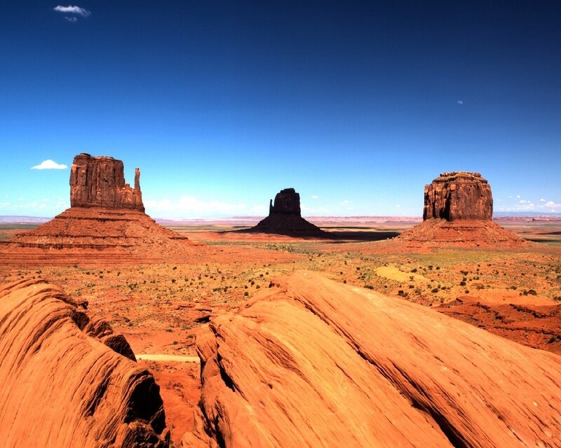Monument Valley rock formations