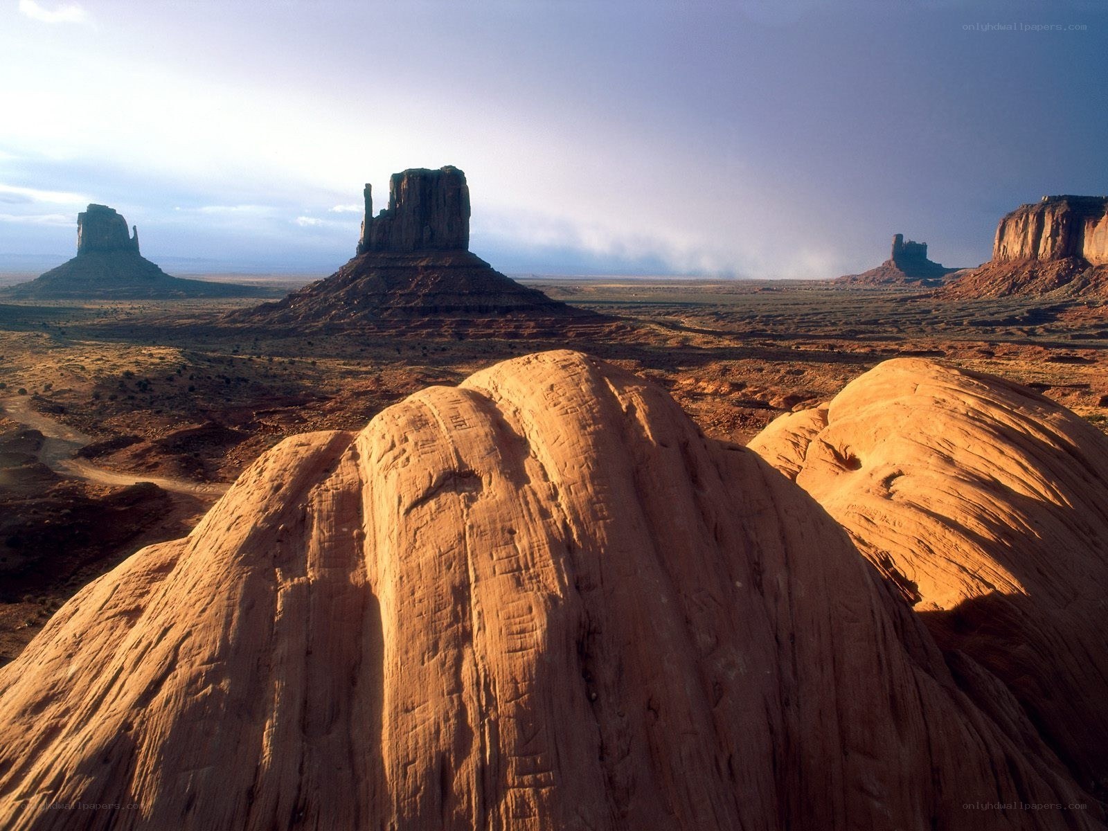 Monument Valley rock formations