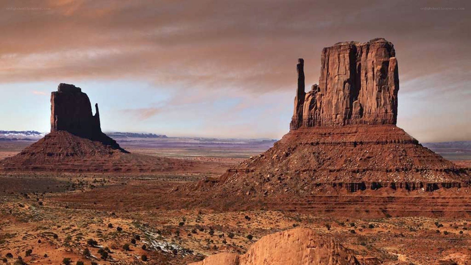 Monument Valley rock formations