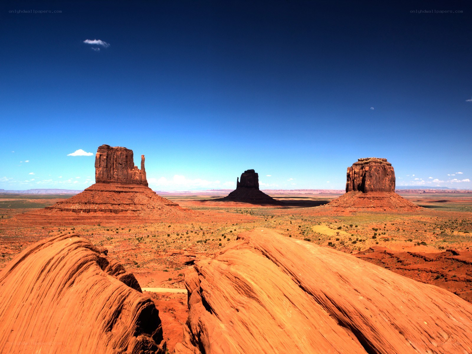 Monument Valley rock formations