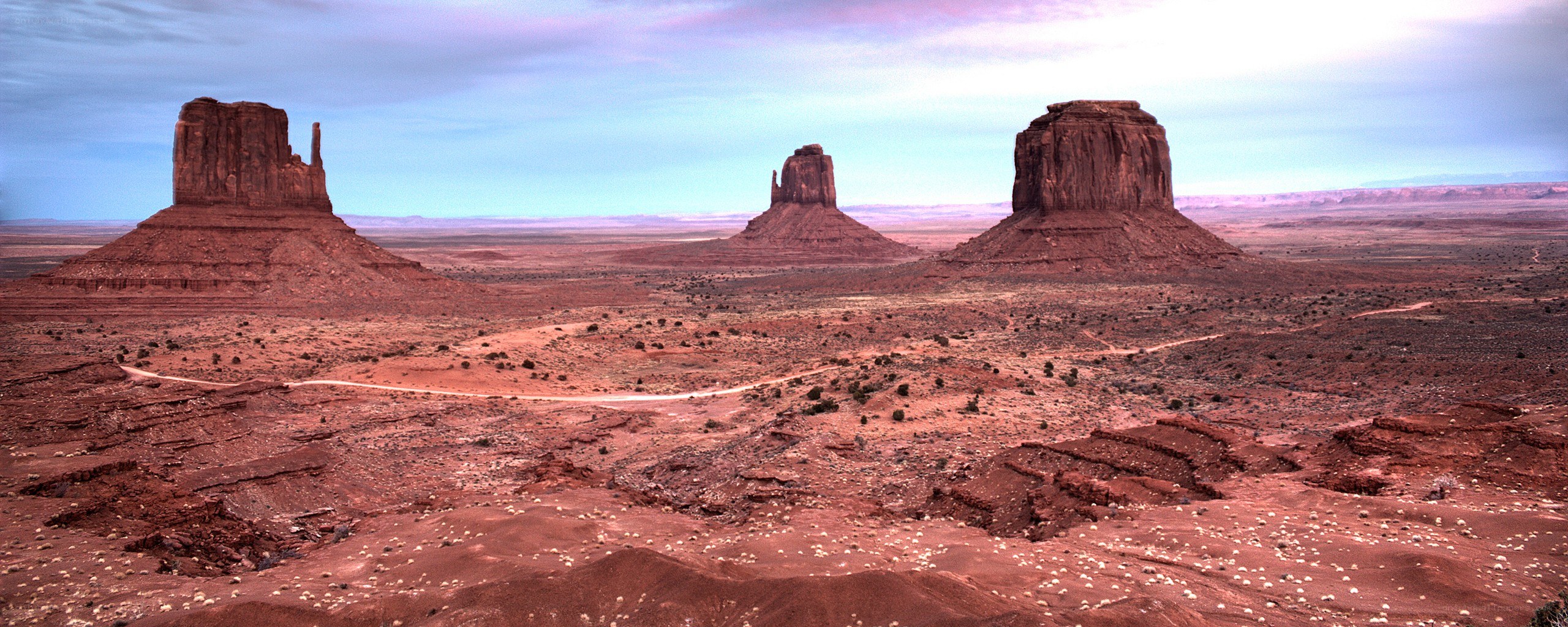Monument Valley rock formations