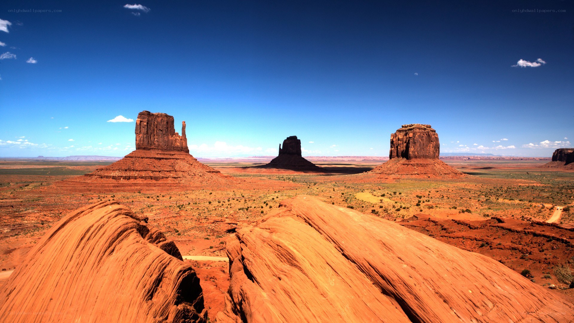 Monument Valley rock formations