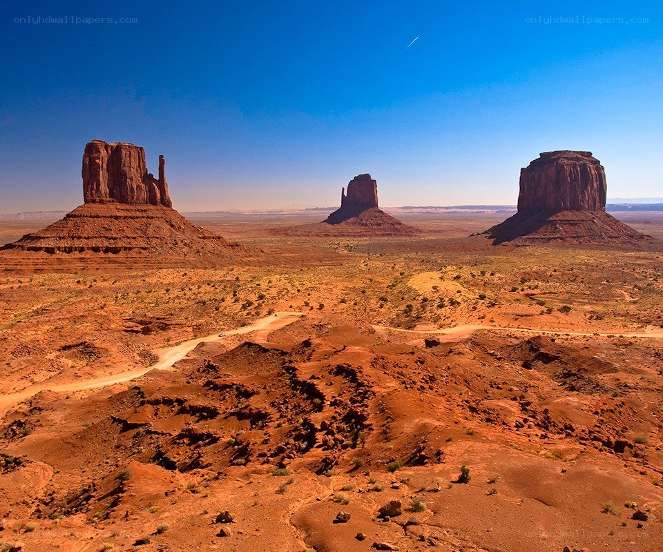 Monument Valley rock formations