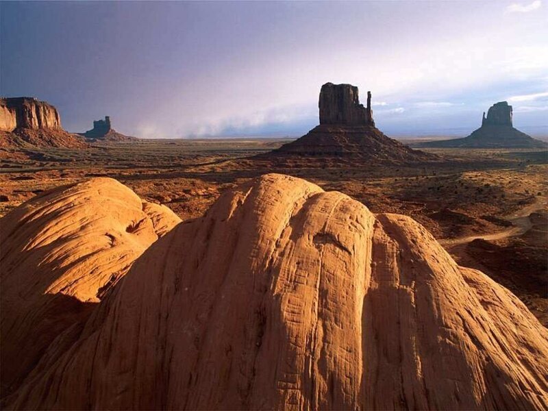 Monument Valley rock formations