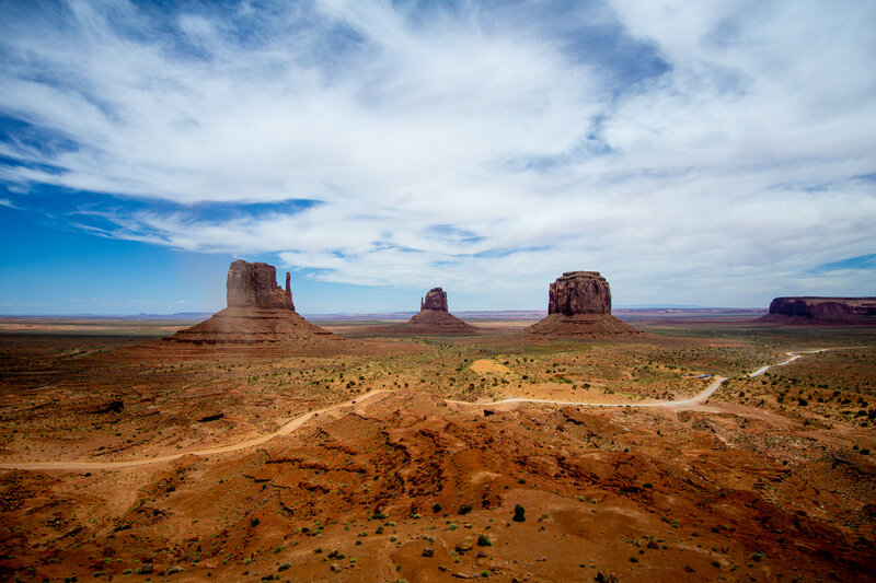 Monument Valley Rock Formations — Brown, Vast