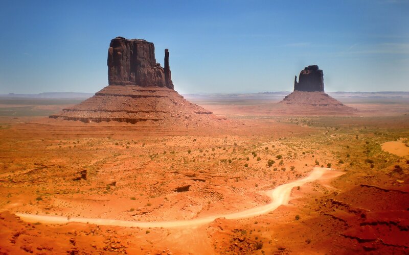 Monument Valley rock formations