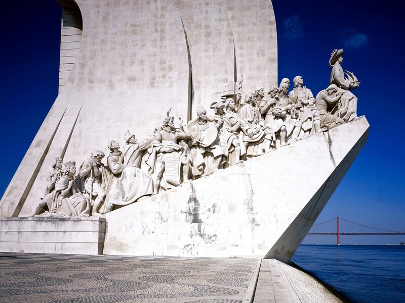 Monument with Sculptures — White