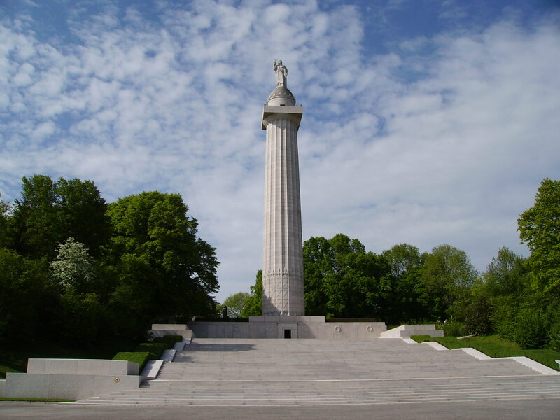 Monument with Statue