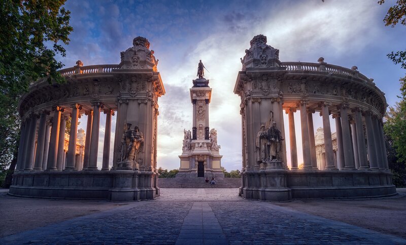 Monument with Two Pavilions