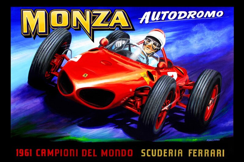Monza Autodromo poster