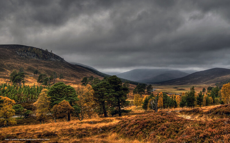 Moody Scottish Highlands