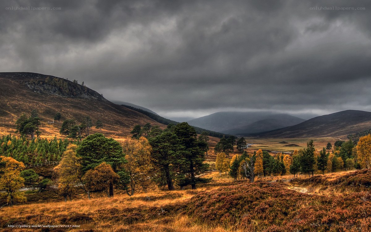 Moody Scottish Highlands