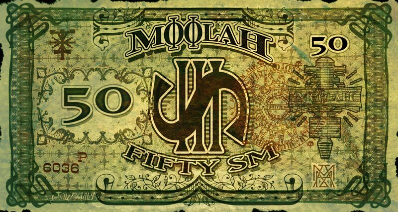 Moolah 50 currency note