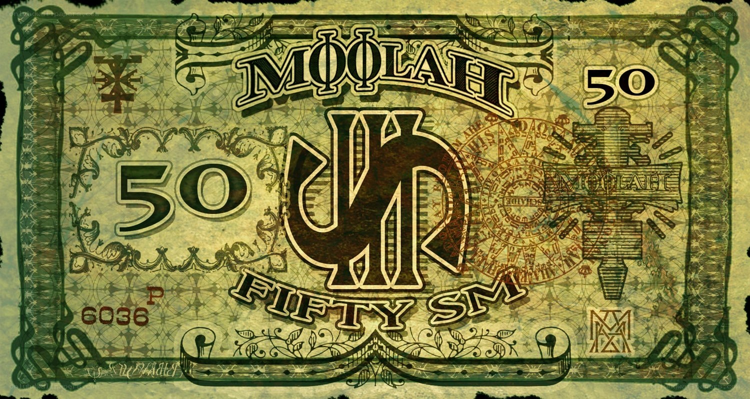 Moolah 50 currency note