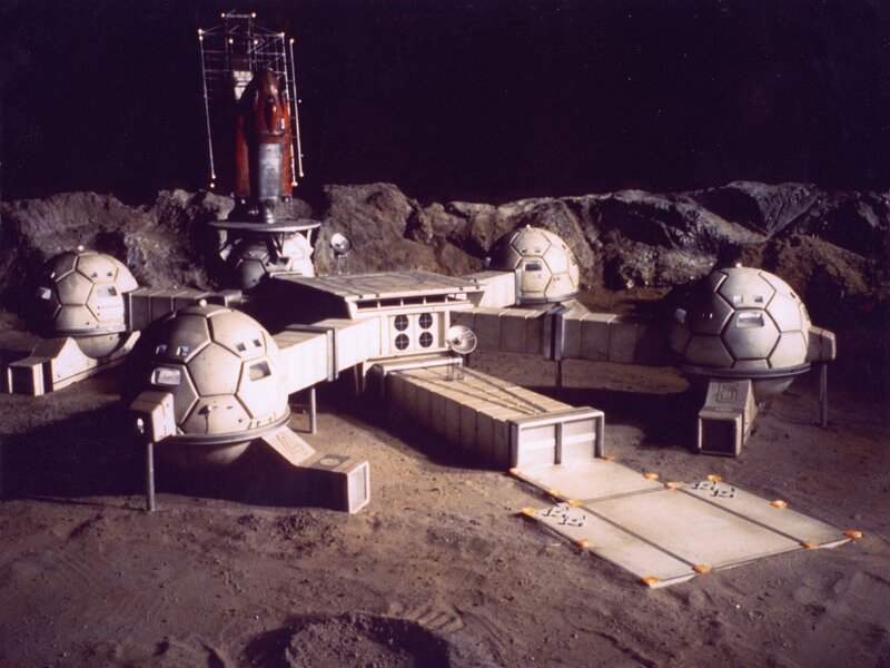 Moon base model