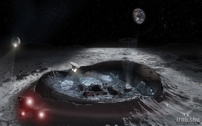 Moon Base under Construction