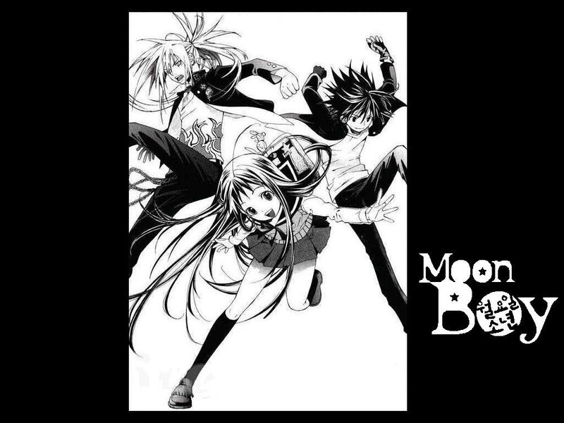 Moon Boy manga cover art