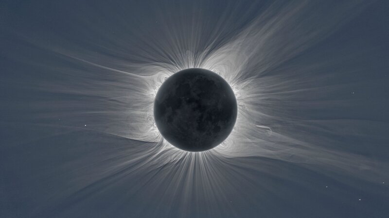 Moon During Solar Eclipse