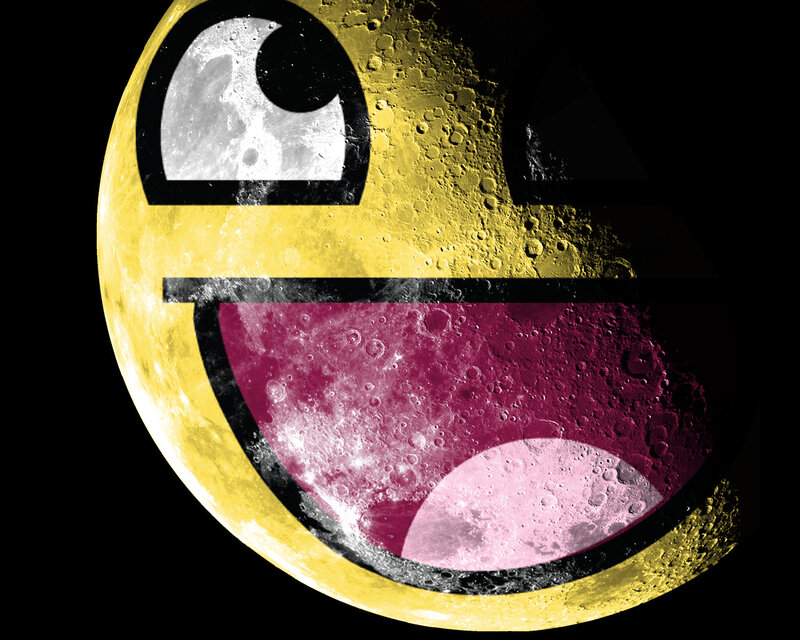Moon face meme