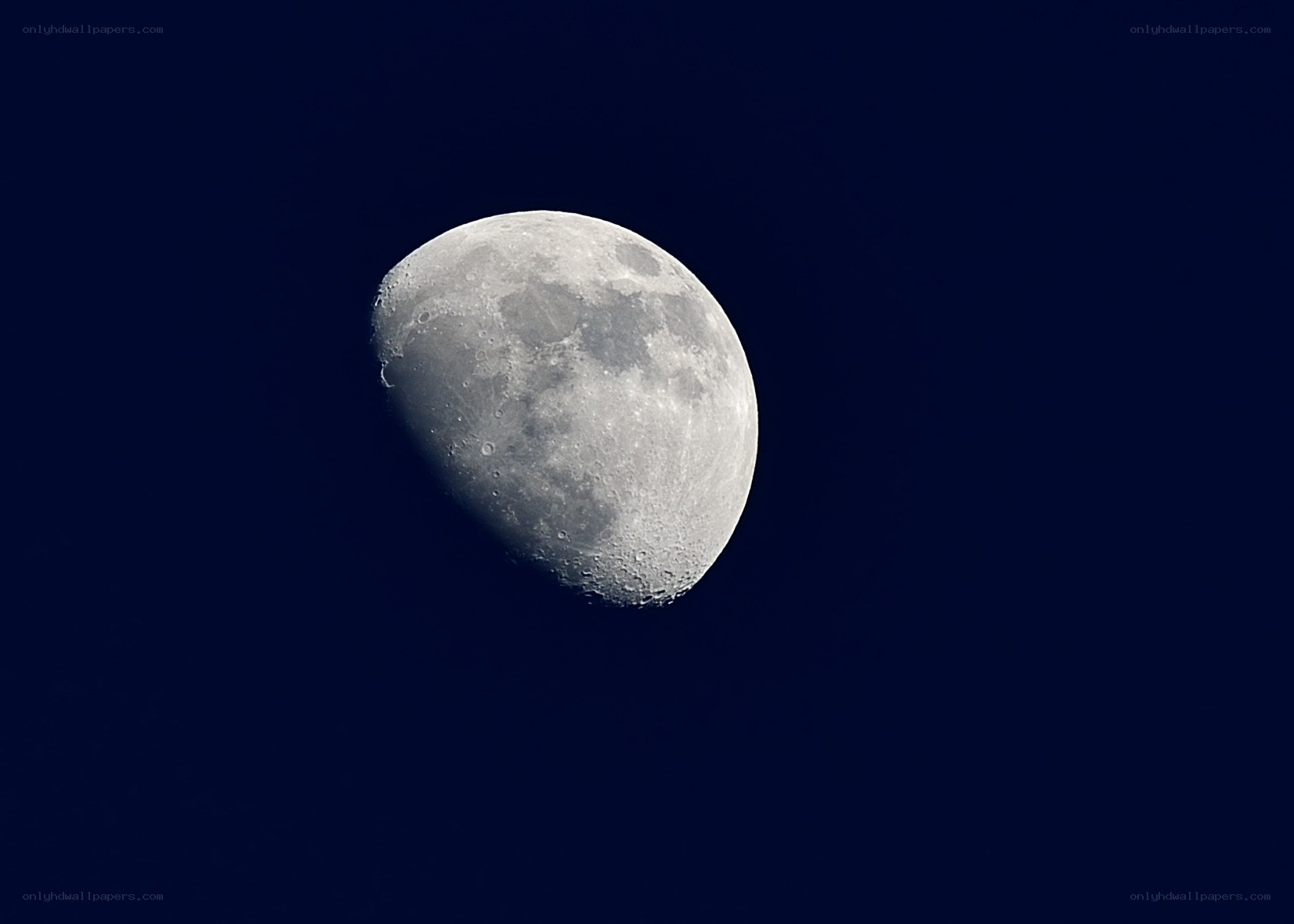Moon in the night sky