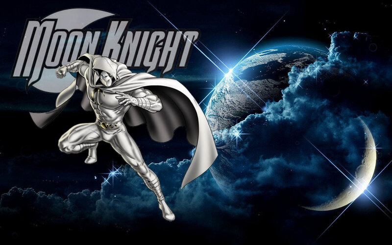 Moon Knight Character — Blue